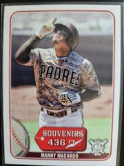 Manny Machado Baseball Cards 2021 Topps Big League Souvenirs Prices