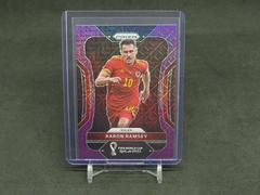 Aaron Ramsey [Purple Mojo] #295 Soccer Cards 2022 Panini Prizm World Cup Prices