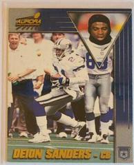Deion Sanders Football Cards 1998 Pacific Aurora Prices