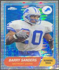 Barry Sanders [Pulsar Refractor] Football Cards 2015 Topps Chrome 60th Anniversary Prices