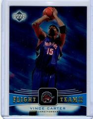 Vince Carter #FT42 Basketball Cards 2004 Upper Deck Flight Team Prices