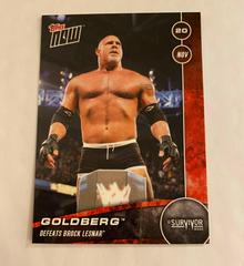 Goldberg #31 Wrestling Cards 2016 Topps Now WWE Prices