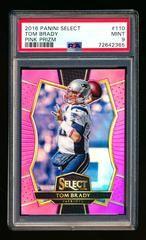 Tom Brady [Pink Prizm] #296 Football Cards 2016 Panini Select Prices