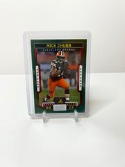 Nick Chubb [End Zone] #207 Football Cards 2023 Panini Score Prices
