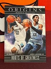 Ja Morant / Jaren Jackson Jr. #18 Basketball Cards 2023 Panini Origins Roots of Greatness Prices