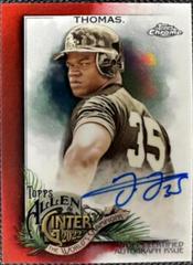Frank Thomas [Red] Baseball Cards 2022 Topps Allen & Ginter Chrome Autographs Prices
