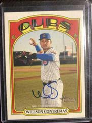 Willson Contreras Real One Autographs #ROA-WC Baseball Cards 2021 Topps Heritage Real One Autographs Prices