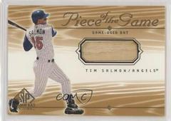 Tim Salmon #TS Baseball Cards 2001 SP Game Bat Piece of the Game Prices