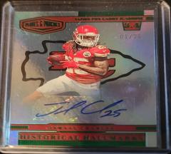 Jamaal Charles [Green] Football Cards 2023 Panini Plates and Patches Historical Hallmarks Prices