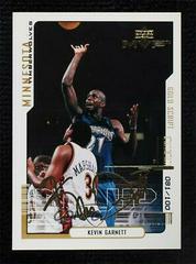 Kevin Garnett [Gold Script] #190 Basketball Cards 2000 Upper Deck MVP Prices