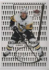 Sidney Crosby [Gold] Hockey Cards 2021 Ultra Exclamation Points Prices
