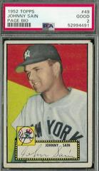 Johnny Sain [Page Bio] Baseball Cards 1952 Topps Prices
