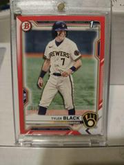 Tyler Black [Red] #BD-200 Baseball Cards 2021 Bowman Draft Prices