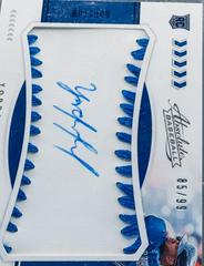 Yordan Alvarez [Material Signature Blue] #152 Baseball Cards 2020 Panini Absolute Prices