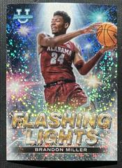 Brandon Miller [Speckle] #FL-18 Basketball Cards 2022 Bowman University Best Flashing Lights Prices