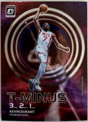 Kevin Durant #2 Basketball Cards 2022 Panini Donruss Optic T Minus 3 2 1 Prices