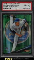 Noah Syndergaard [Green Refractor] #32 Baseball Cards 2015 Bowman's Best Prices