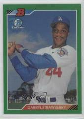 Darryl Strawberry [Green] Baseball Cards 2017 Bowman 1992 Chrome Prices