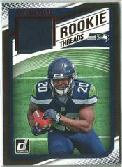 Rashaad Penny [Red] Football Cards 2018 Donruss Rookie Threads Prices