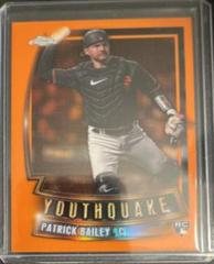 Patrick Bailey [Orange] #YQ-99 Baseball Cards 2023 Topps Chrome Youthquake Prices