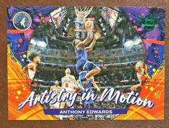 Anthony Edwards [Jade] #13 Basketball Cards 2023 Panini Court Kings Artistry in Motion Prices