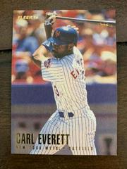 Carl Everett #477 Baseball Cards 1996 Fleer Prices