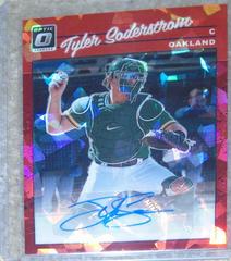 Tyler Soderstrom [Cracked Ice Red] #1990-TS Baseball Cards 2023 Panini Donruss Optic Retro 1990 Signatures Prices