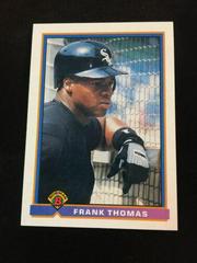 Frank Thomas Baseball Cards 1991 Bowman Prices
