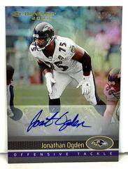 Jonathan Ogden [Autograph] Football Cards 2022 Panini Donruss Retro 2002 Prices