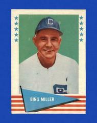 Bing Miller #62 Baseball Cards 1961 Fleer Prices
