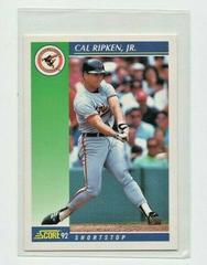 Cal Ripken Jr. #540 Baseball Cards 1992 Score Prices