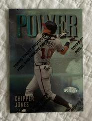 Chipper Jones #108 Baseball Cards 1997 Finest Embossed Prices