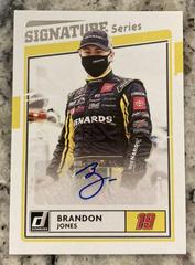 Brandon Jones #SS-BJ Racing Cards 2021 Panini Donruss Nascar Signature Series Prices