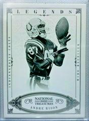 Andre Rison #104 Football Cards 2012 Panini National Treasures Prices