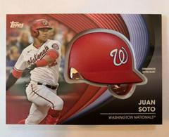 Juan Soto [Red] Baseball Cards 2022 Topps Batting Helmet Relic Prices