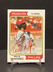 Willie Montanez [Special Edition Red Ink] #ROA-WM Baseball Cards 2023 Topps Heritage Real One Autographs High Number Prices