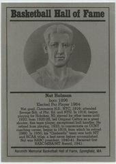 Nat Holman Basketball Cards 1986 Hall of Fame Metallic Prices