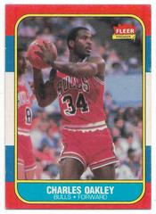 Charles Oakley #81 Basketball Cards 1986 Fleer Prices