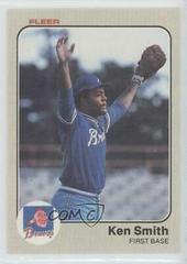 Ken Smith Baseball Cards 1983 Fleer Prices