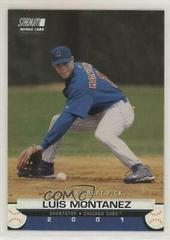 Luis Montanez #153 Baseball Cards 2001 Stadium Club Prices