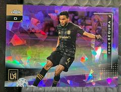 Eddie Segura [Purple] Soccer Cards 2021 Topps Chrome MLS Sapphire Prices