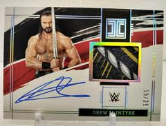 Drew McIntyre [Holo Silver] Wrestling Cards 2022 Panini Impeccable WWE Elegance Memorabilia Autographs Prices