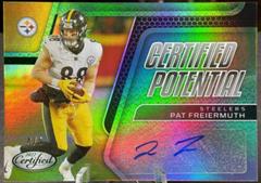 Pat Freiermuth [Green] #CPS-PF Football Cards 2022 Panini Certified Potential Signatures Prices