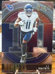 A. J. Brown #SN-25 Football Cards 2021 Panini Select Numbers Prices