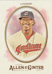Francisco Lindor [Glossy] #200 Baseball Cards 2017 Topps Allen & Ginter X Prices
