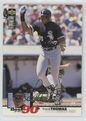 Frank Thomas [Gold Signature] #64 Baseball Cards 1995 Collector's Choice Prices