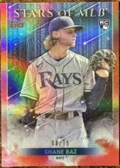 Shane Baz [Red] #SMLB-86 Baseball Cards 2022 Topps Update Stars of MLB Prices