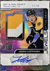 Joona Koppanen #JD-JK Hockey Cards 2023 Upper Deck Black Diamond Jewels of the Draft Prices
