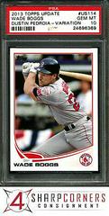 Wade Boggs [Dustin Pedroia Variation] Baseball Cards 2013 Topps Update Prices