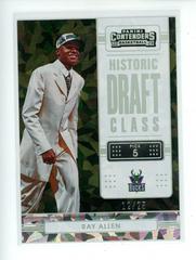 Ray Allen [Cracked Ice] #9 Basketball Cards 2022 Panini Contenders Historic Draft Class Prices